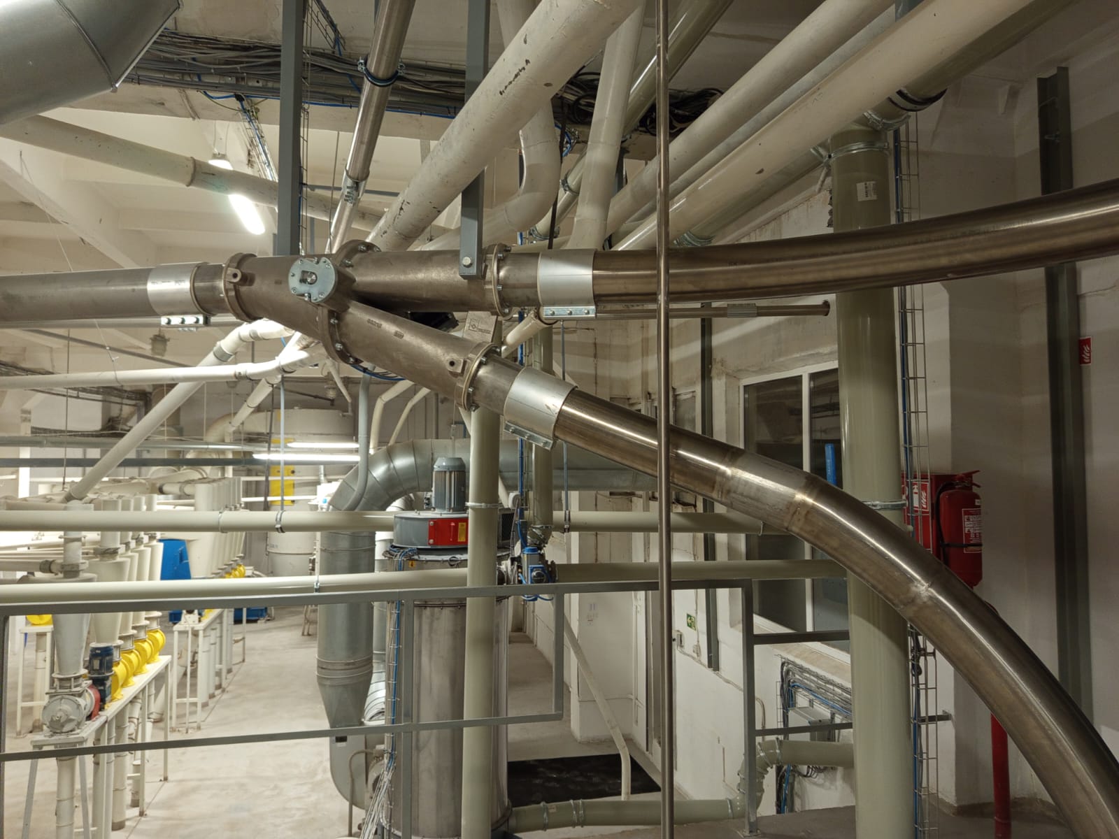 Atlikti montavimo darbai grūdų perdirbimo gamykloje – Lietuva