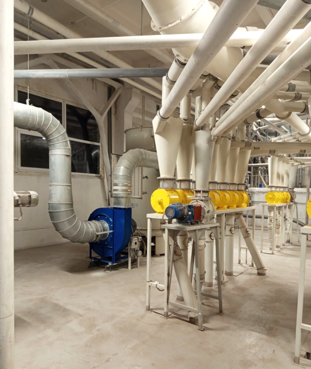 Atlikti montavimo darbai grūdų perdirbimo gamykloje – Lietuva